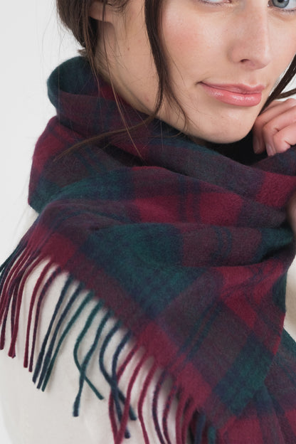 Heritage Tartan Cashmere Scarf - Lindsay
