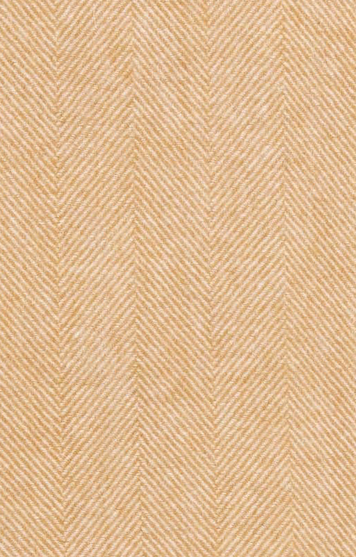 Herringbone Lambswool Throw - Amber Gold