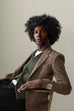 The Ailsa With Dark Green Herringbone Harris Tweed® main image 1