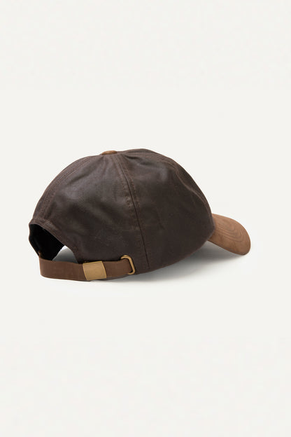 Wax Baseball Cap - Brown