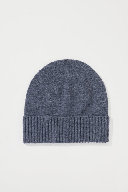 Unisex Plain Beanie Hat - Derby Grey