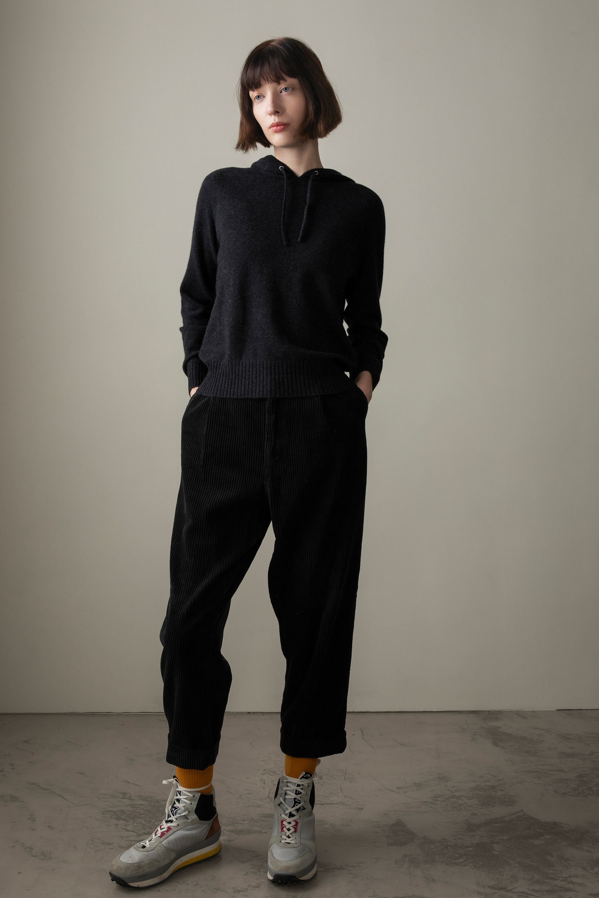 Unisex Cashmere Hoodie - Charcoal – Kiltane
