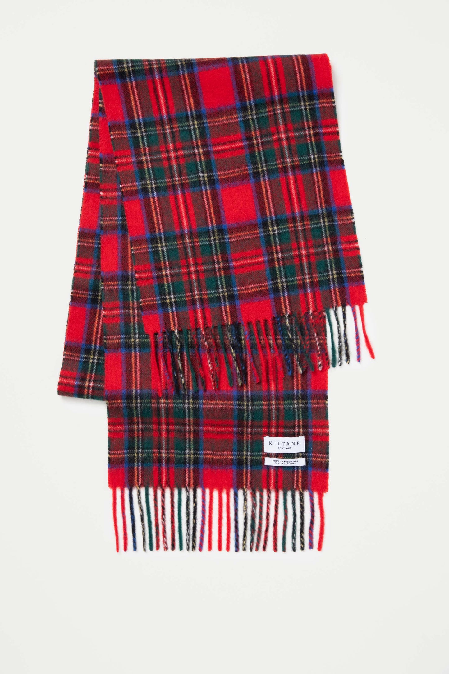 Heritage Tartan Lambswool Scarf - Official Royal Stewart