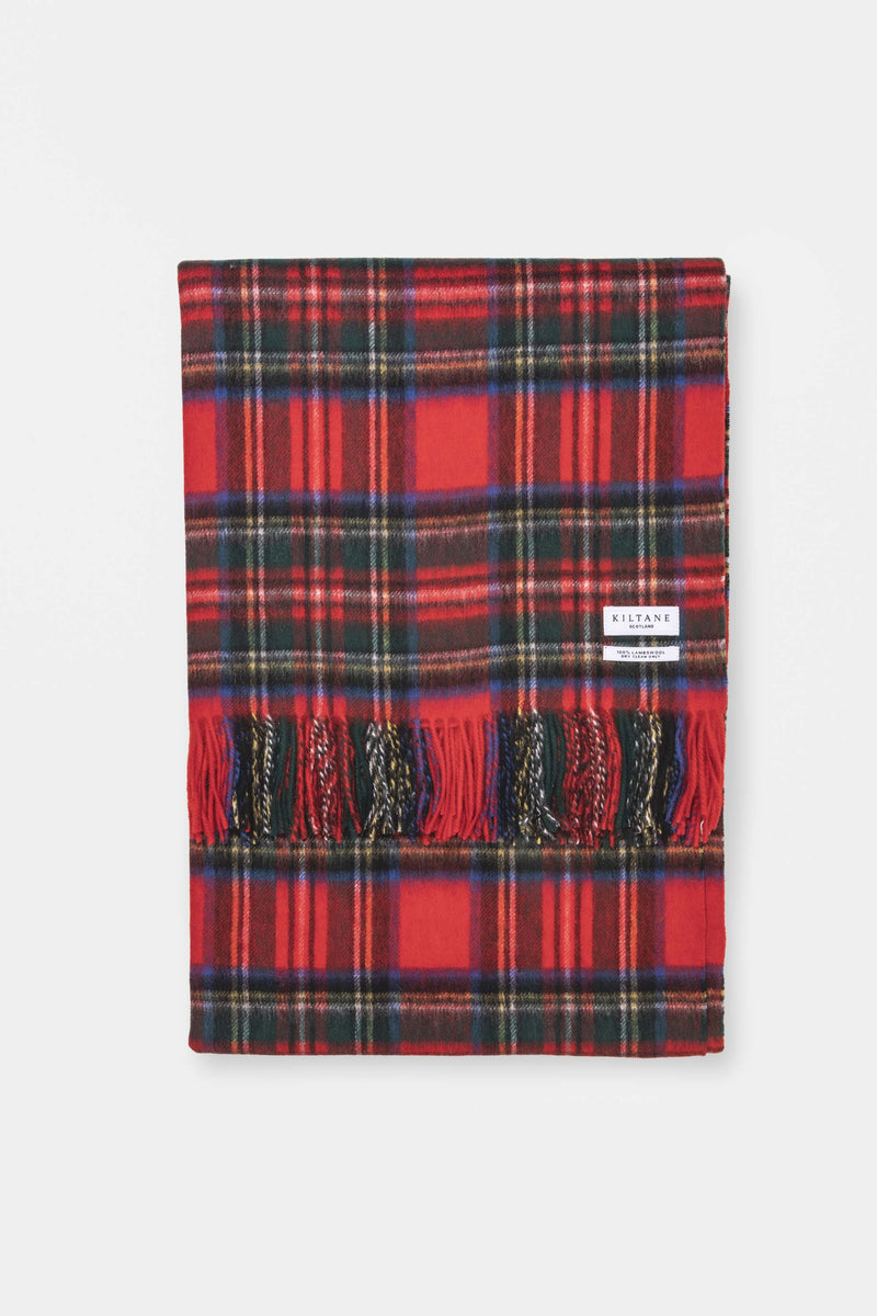 Lambswool Throw - Official Royal Stewart