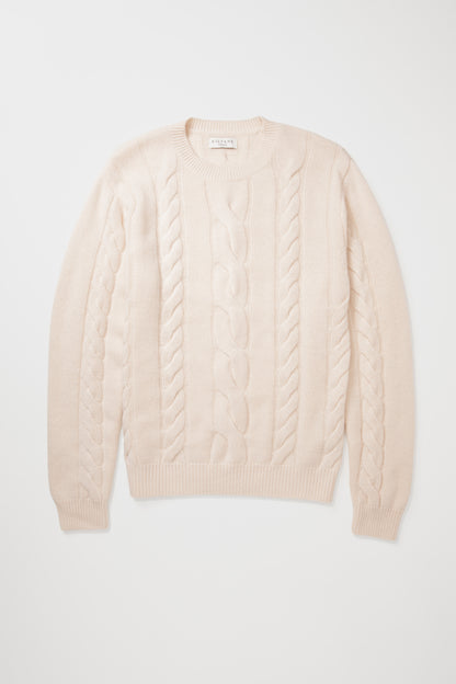 Canongate Cable Cashmere Jumper - Cream