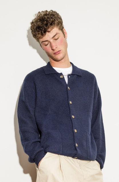 Waverley Cashmere Jacket - Navy