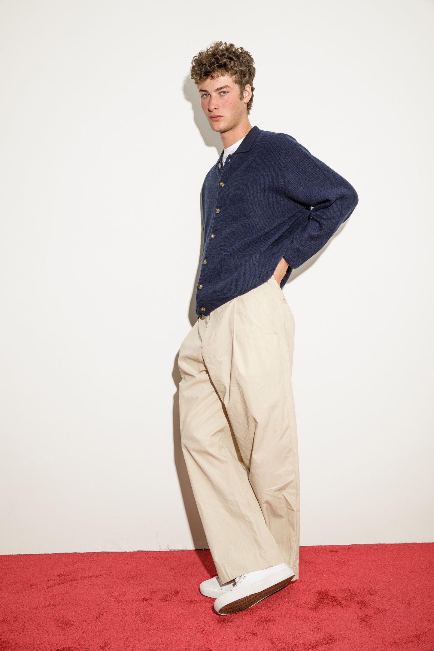 Waverley Cashmere Jacket - Navy