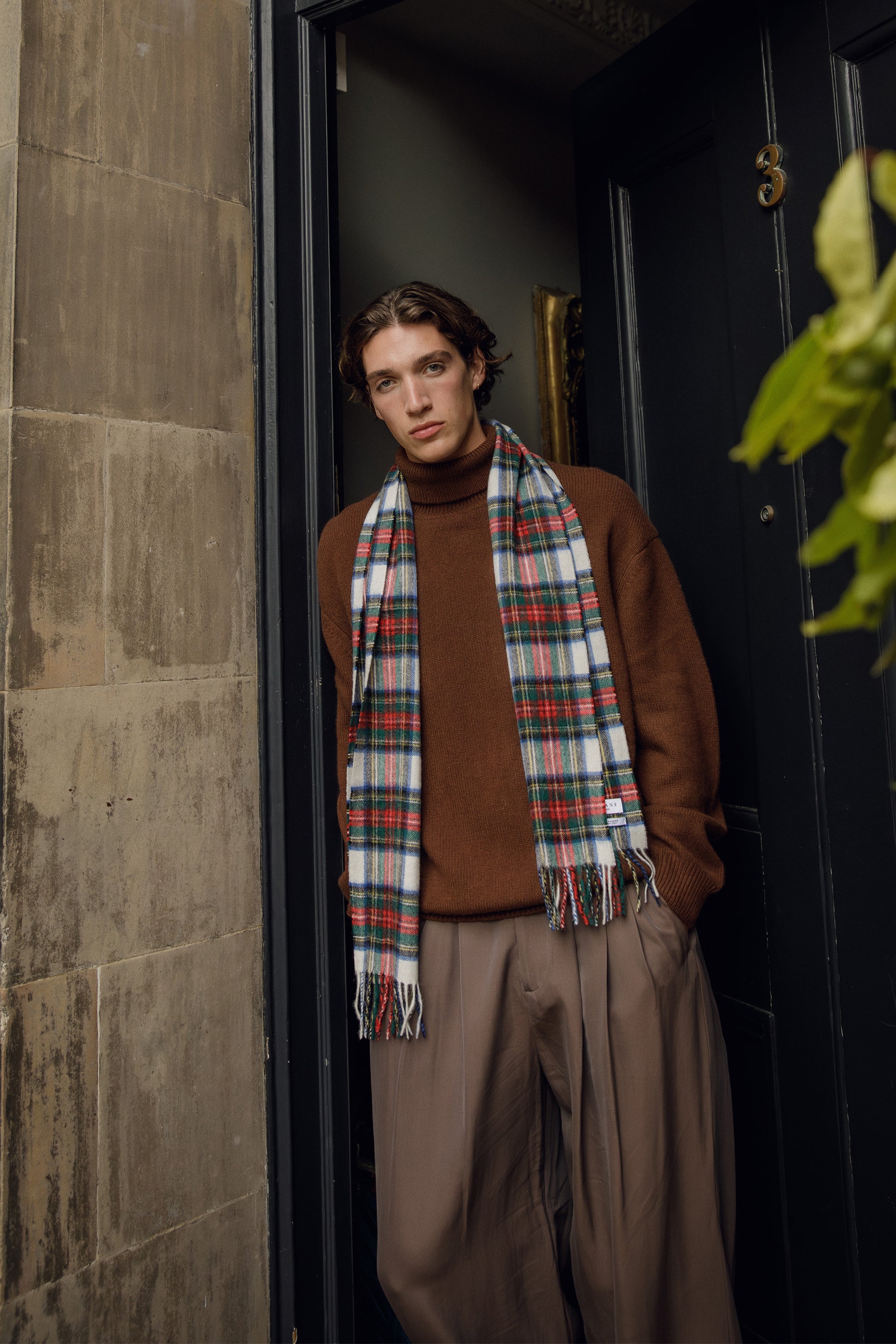 Heritage Tartan Cashmere Scarf - Official Dress Stewart Kiltane Heritage Tartan Cashmere Scarf - Official Dress Stewart Kiltane