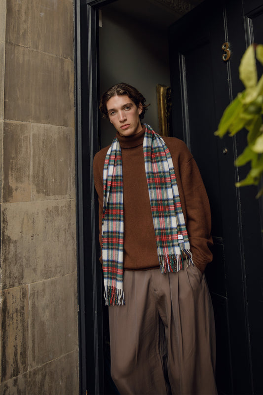 Heritage Tartan Cashmere Scarf - Official Dress Stewart