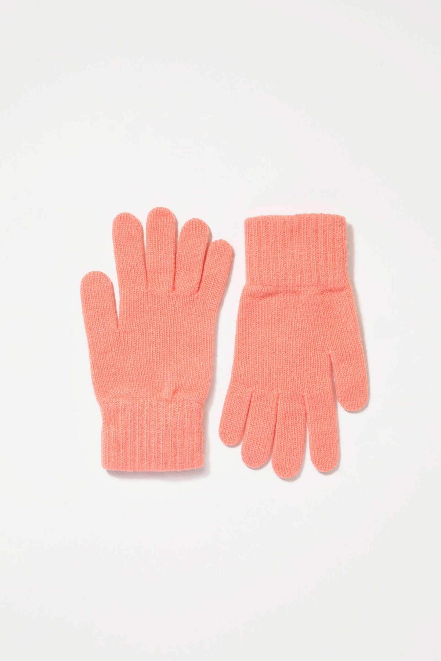 Made in Scotland Cashmere Gloves - Peach Pink