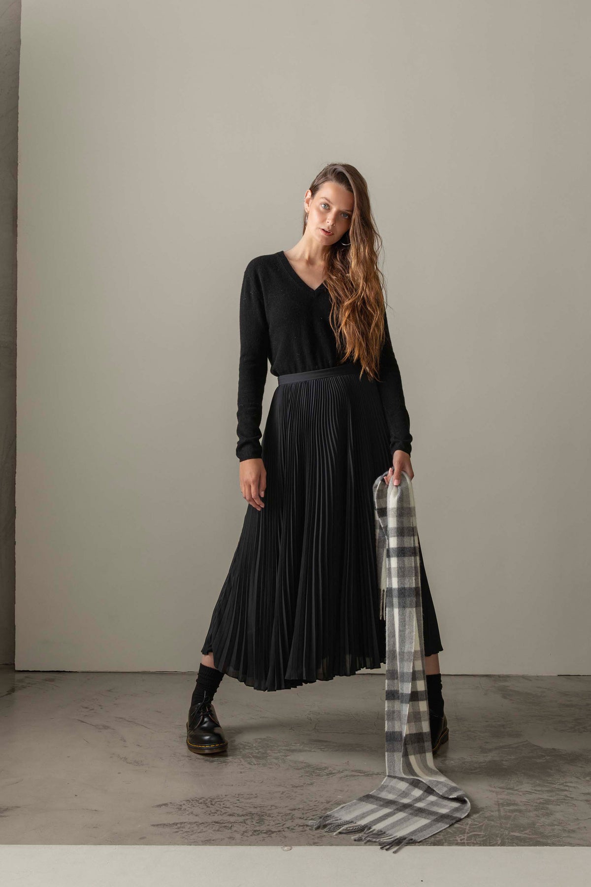 Cashmere V Neck Jumper