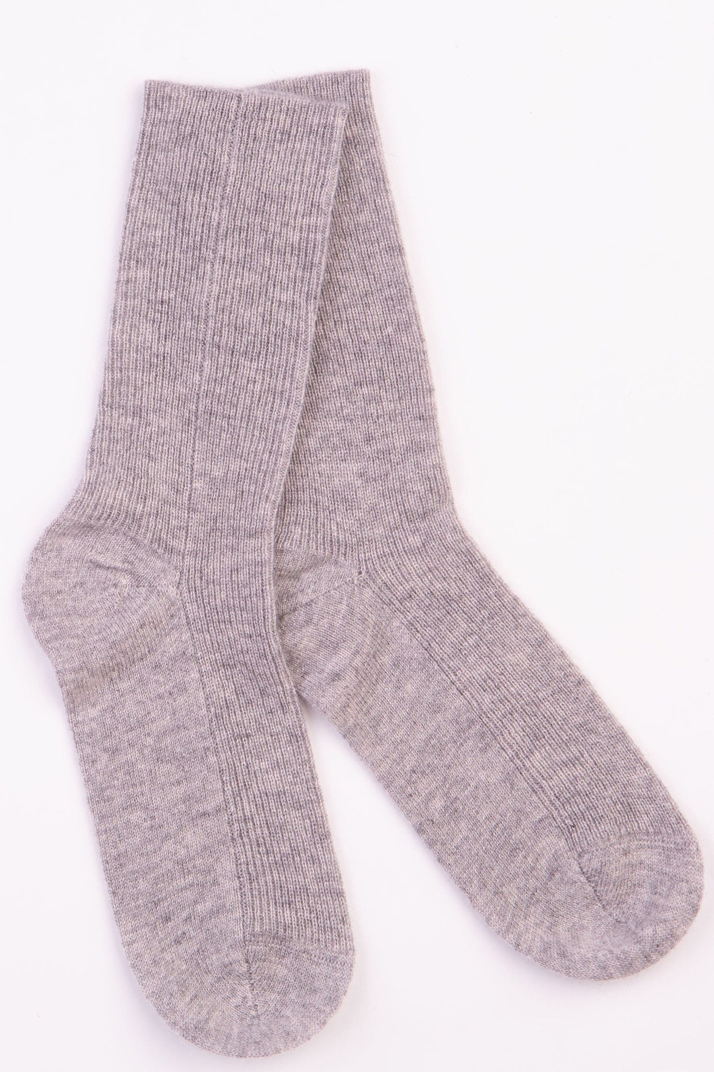 Women's Cashmere Socks - Oyster Grey