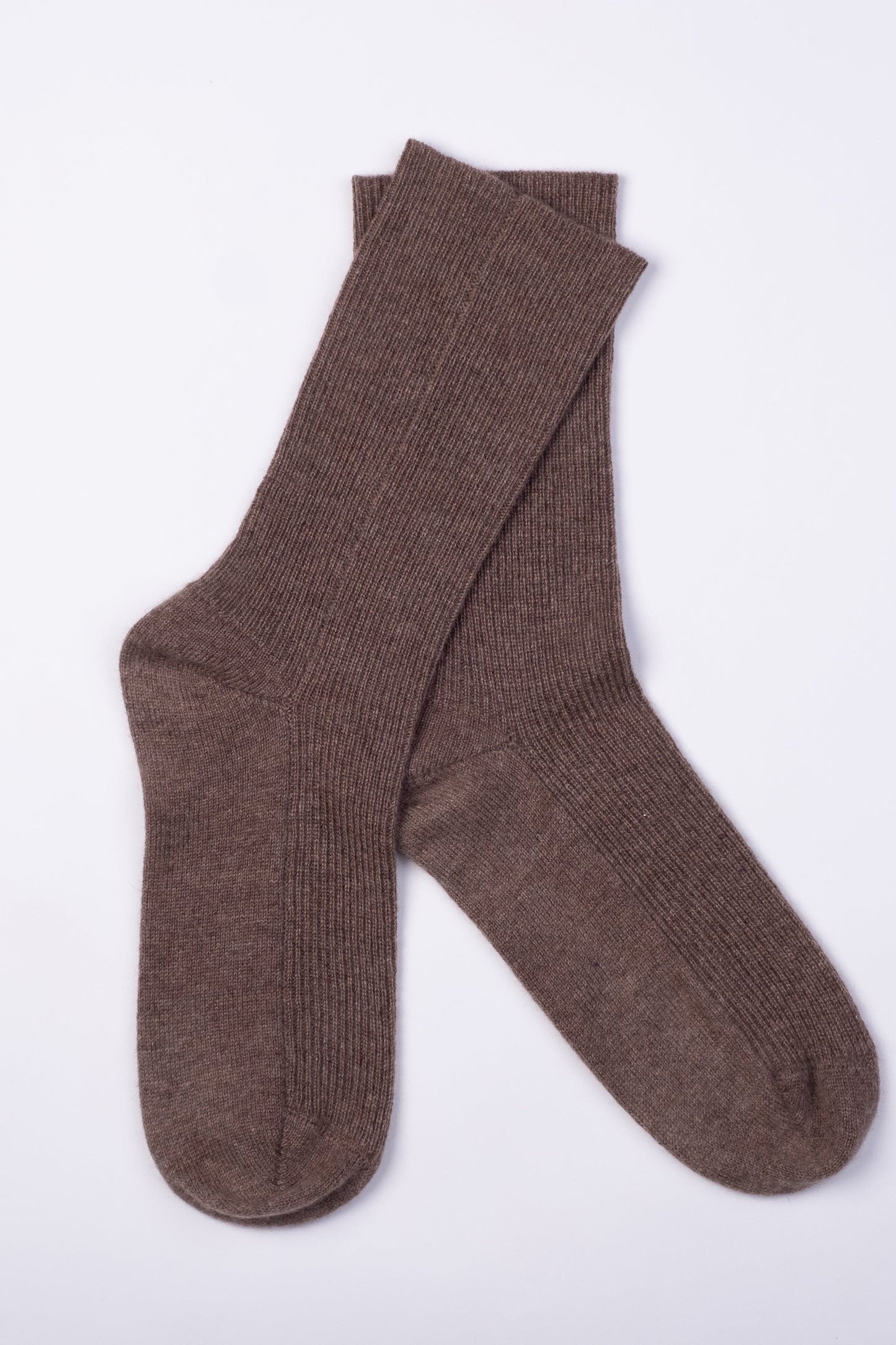 Women's Cashmere Socks - Squirrel