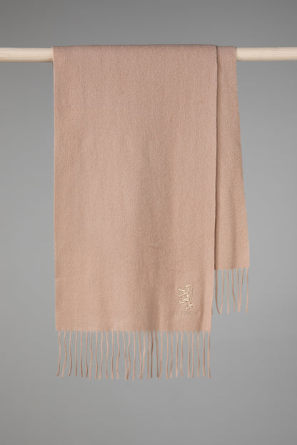 Pringle of Scotland Cashmere Wide Scarf - Camel
