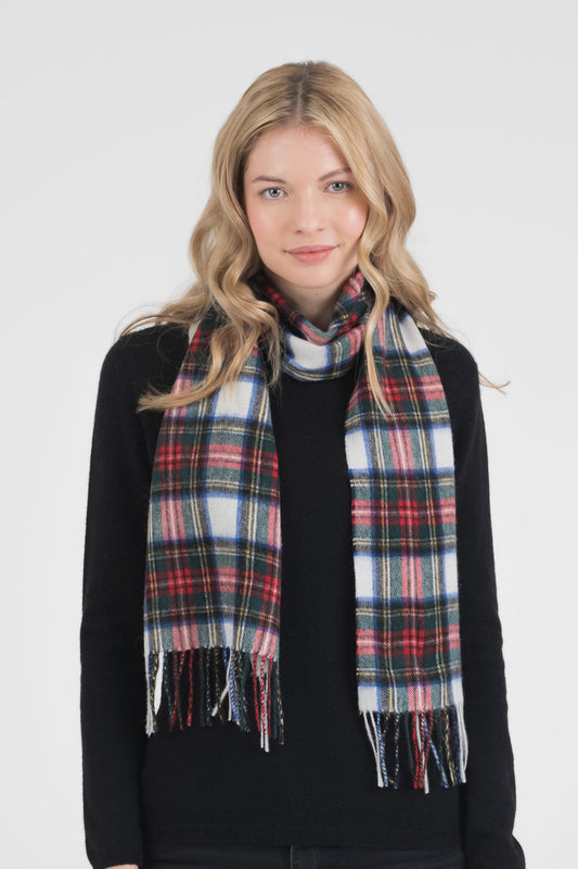 Heritage Tartan Lambswool Scarf - Official Dress Stewart