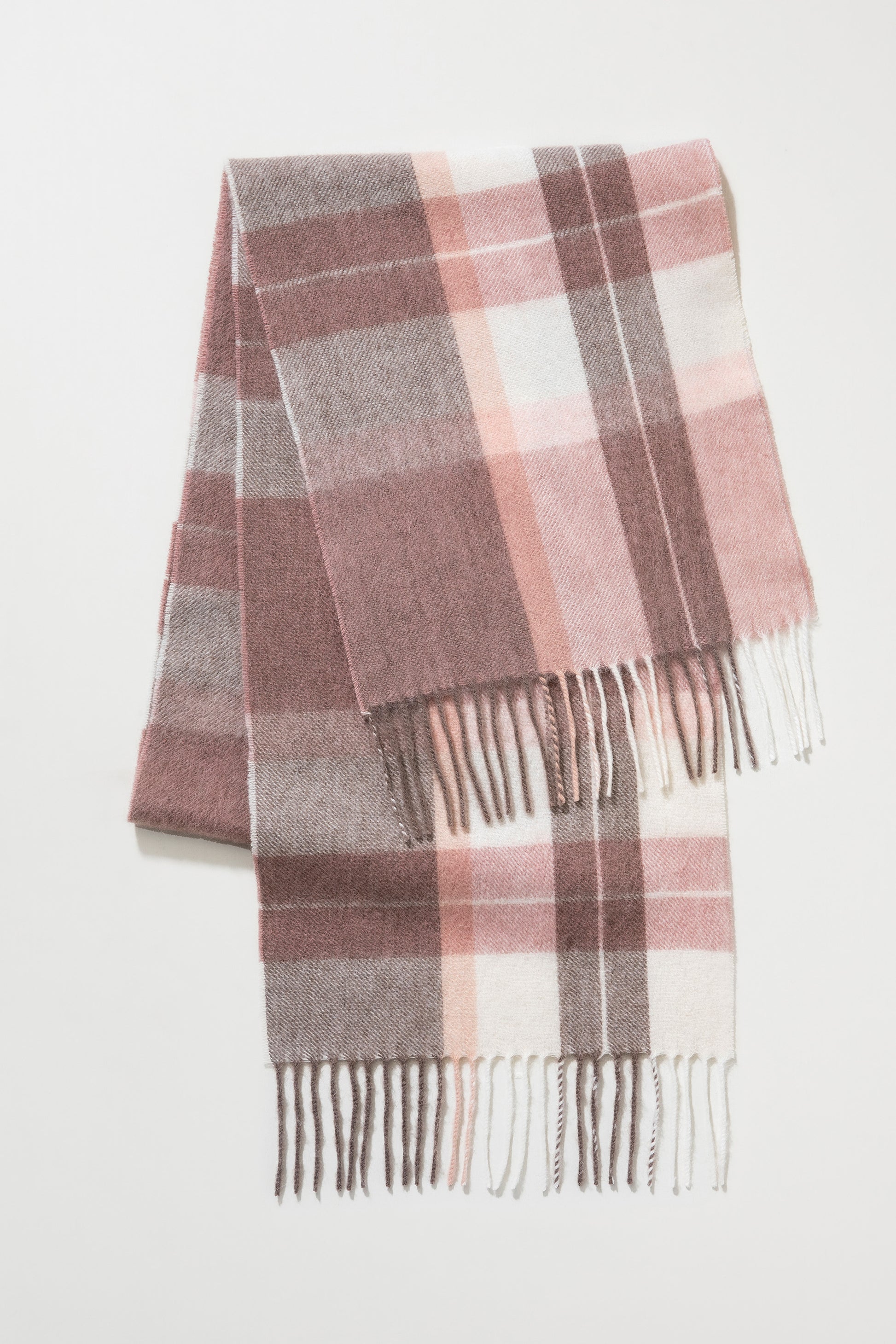 Contemporary Check Lambswool Scarf Cameo – Kiltane