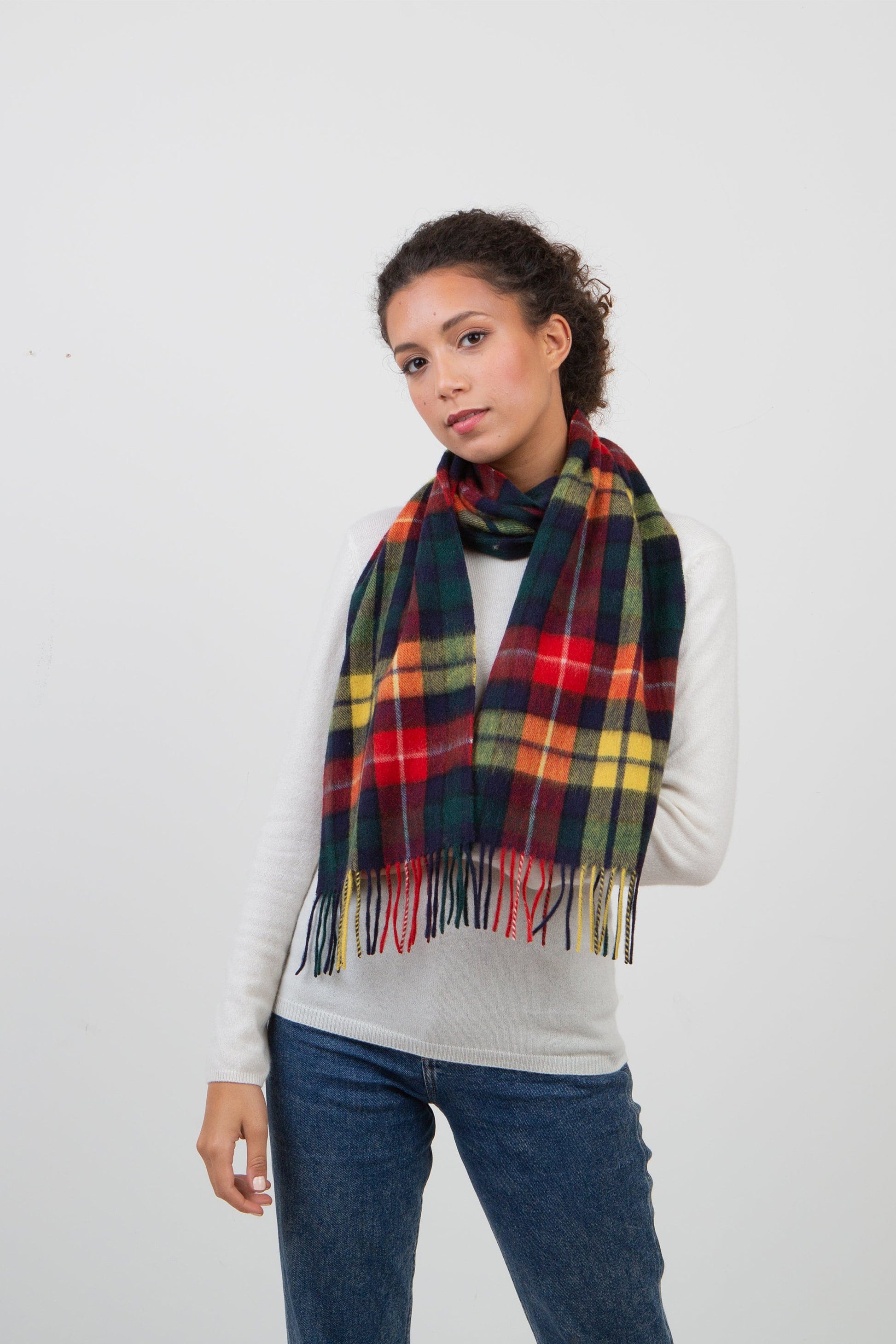 Sjaal Barbour Tartan Lambswool Scarf Midnight | Outdoorsupply Sjaal Barbour Tartan Lambswool Scarf Midnight | Outdoorsupply