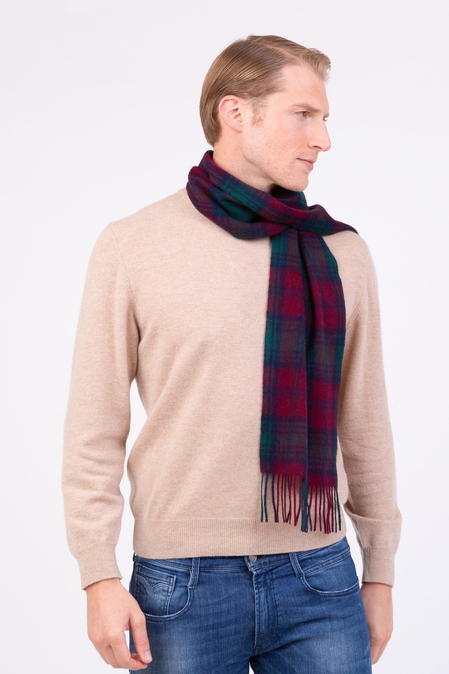 Heritage Tartan Lambswool Scarf - Lindsay
