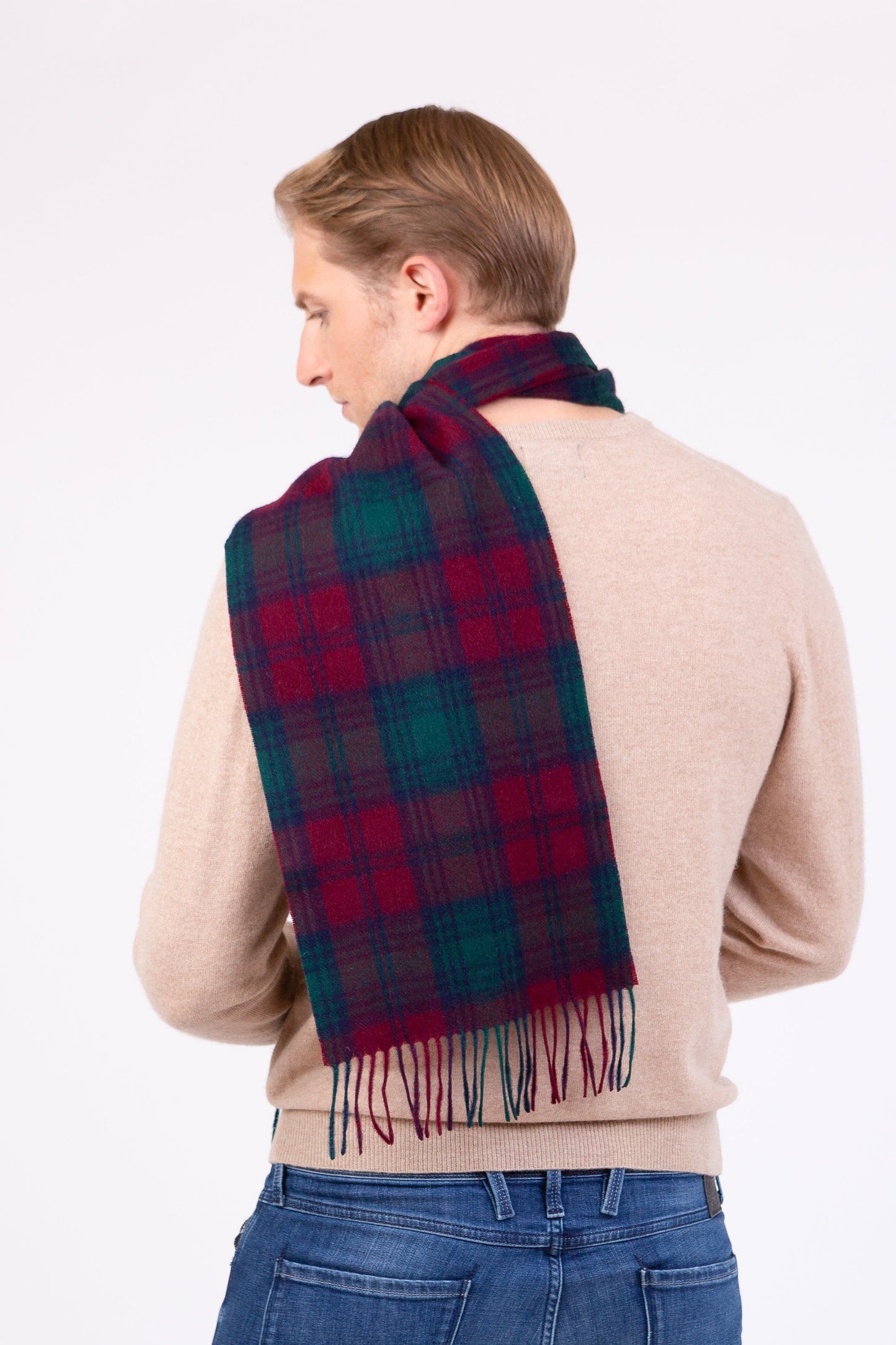 Heritage Tartan Lambswool Scarf - Lindsay