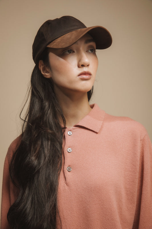 Wax Baseball Cap - Brown
