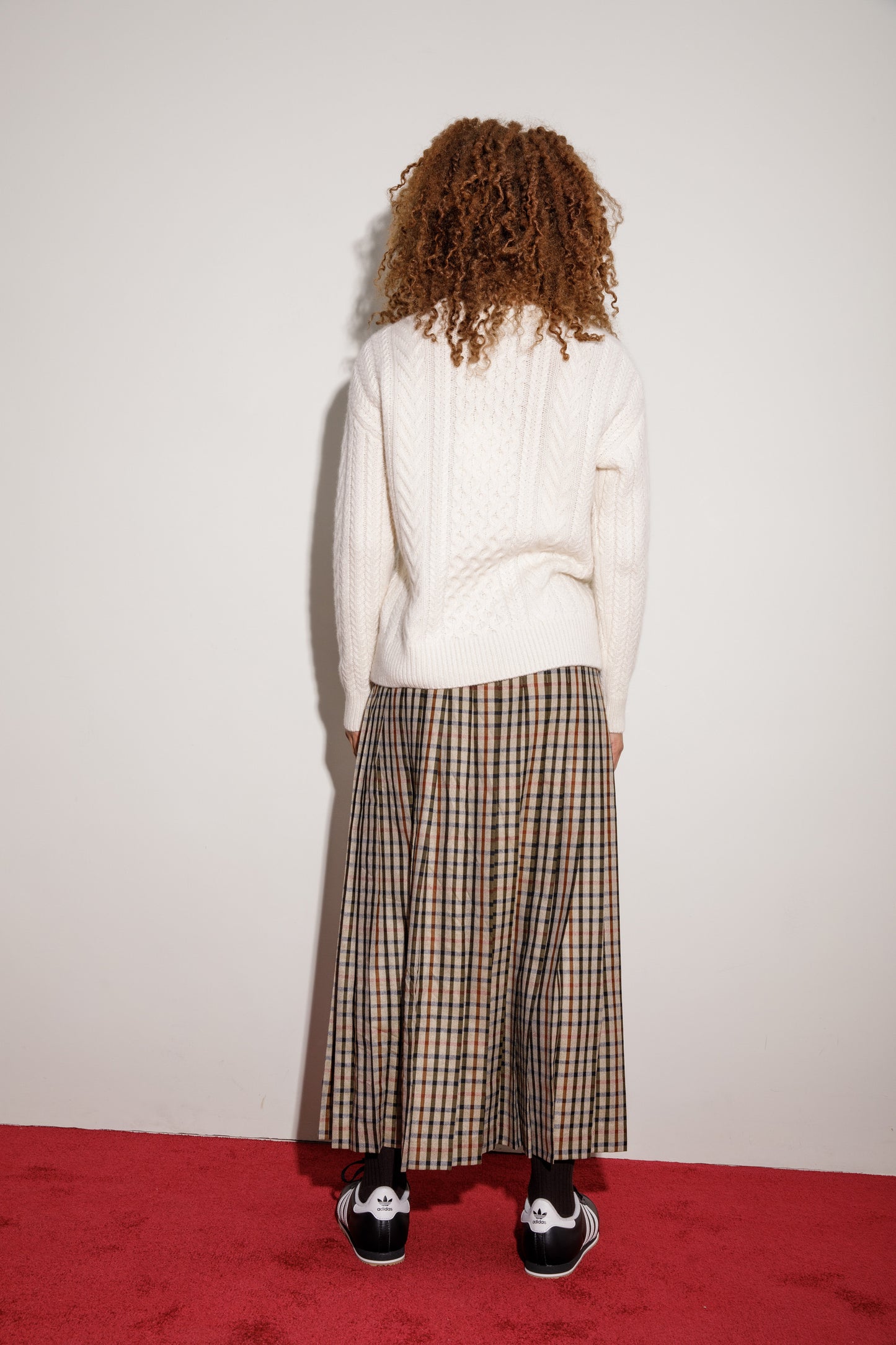 Aran Cashmere Jumper - Cream