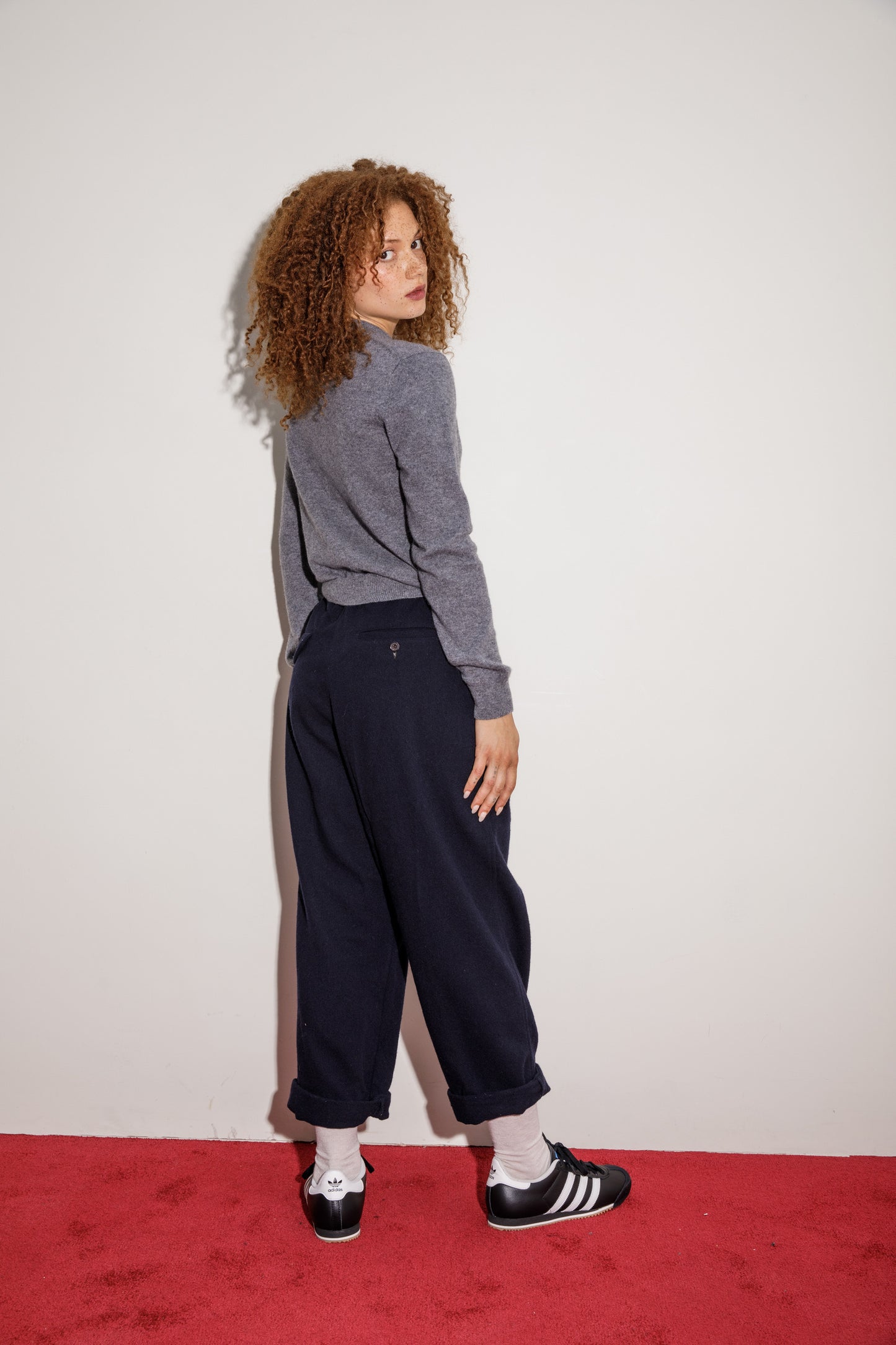 Trinity Cashmere Jumper - Grey