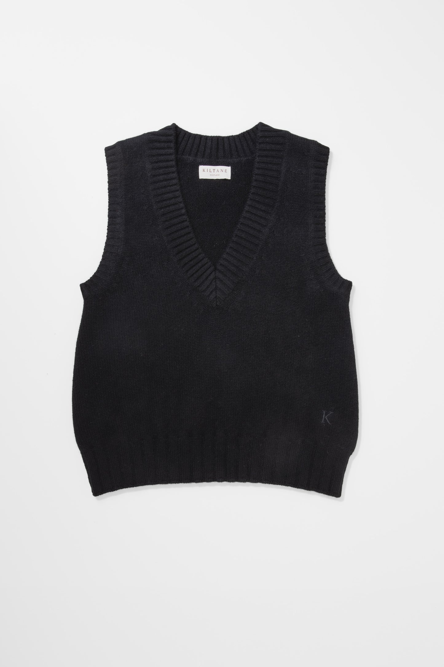 Dundas Cashmere Tank - Black