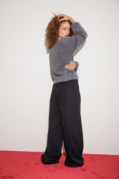 Raeburn Cashmere Jumper - Grey