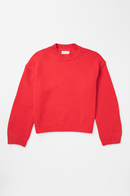 Raeburn Cashmere Jumper - Red
