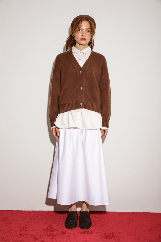 The Hanover Cashmere Cardigan - Coco