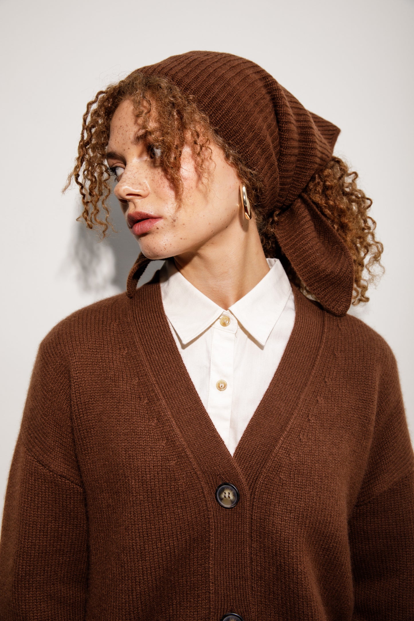 The Hanover Cashmere Cardigan - Coco