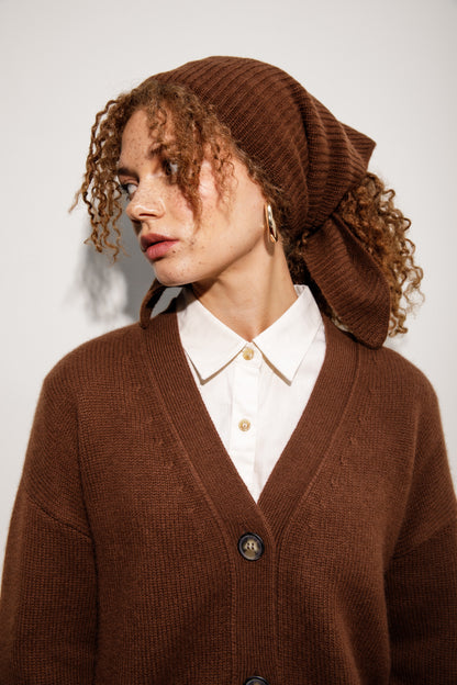 The Hanover Cashmere Cardigan - Coco