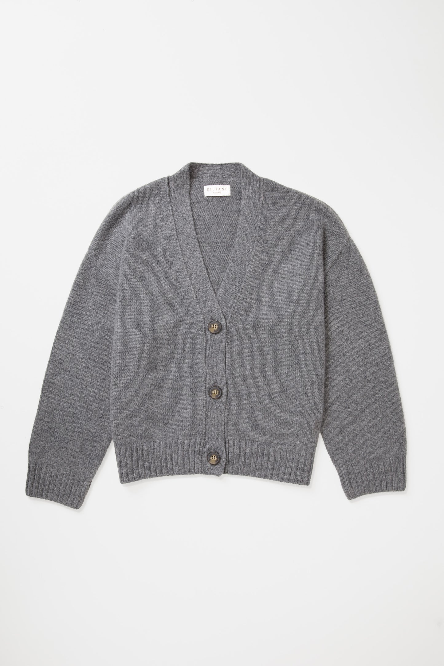 The Hanover Cashmere Cardigan - Grey
