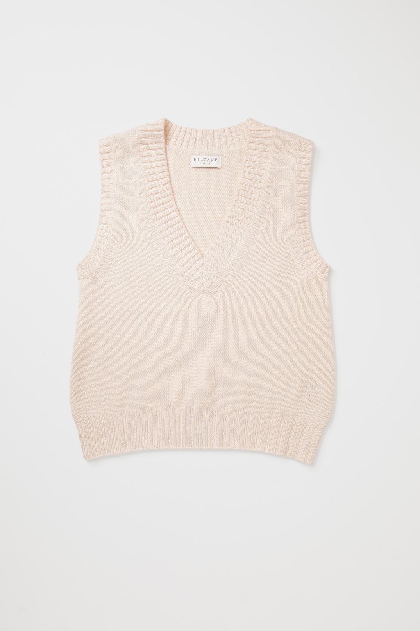 Dundas Cashmere Tank - Cream