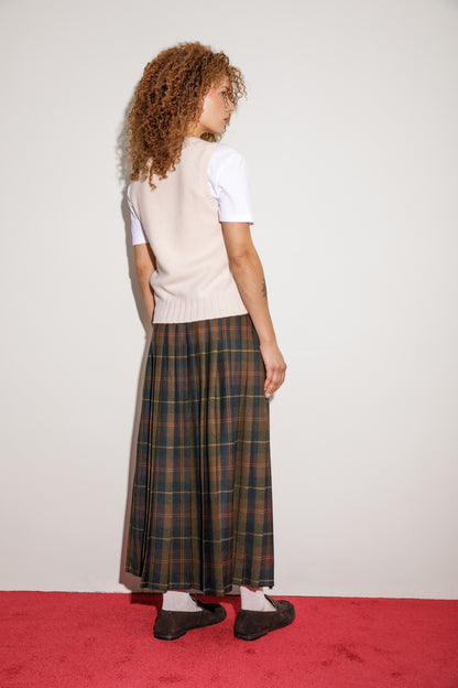 Dundas Cashmere Tank - Cream